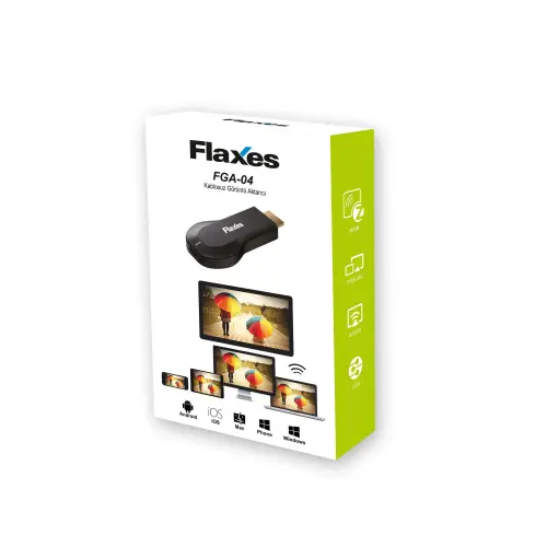 Flaxes FGA-04 Kablosuz HDMI Görüntü ve Ses Aktarıcı