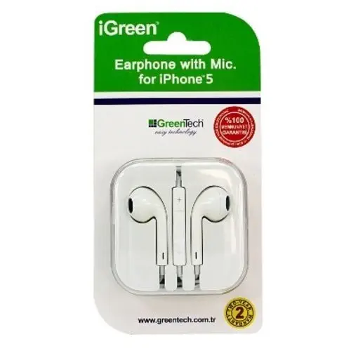 Greentech GT-EP09 Iphone 5 Kulaklık