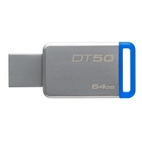 Kingston DataTraveler 50 64GB USB 3.1 Mavi USB Bellek DT50/64GB