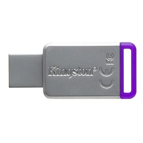 Kingston DataTraveler50 8GB USB 3.1 Mor USB Bellek DT50/8GB