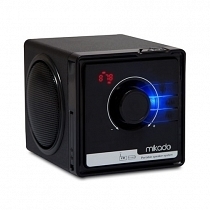 Mikado MD-236 3W+3W Siyah FM Radyo Destekli Müzik Kutusu