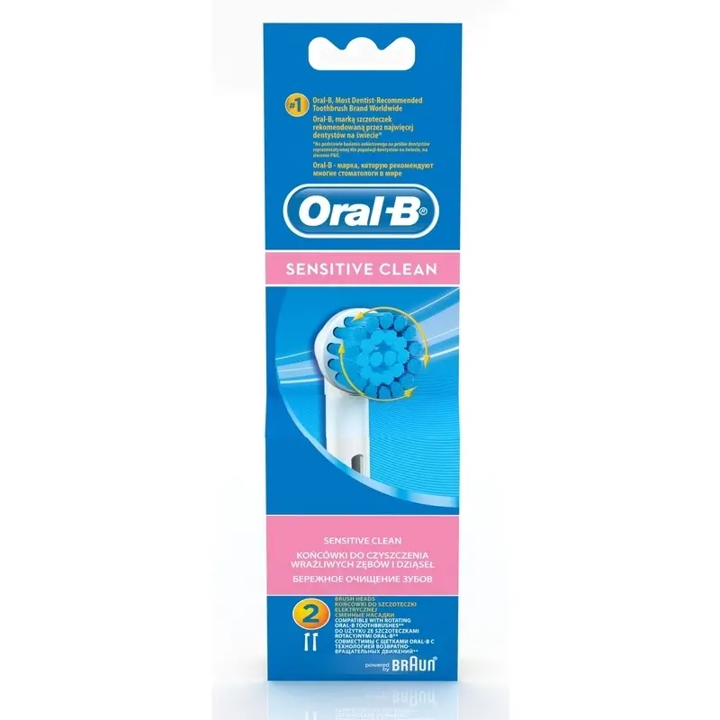 Oral-B EB-17-2 Diş Fırçası Yedek Başlığı Sensitive