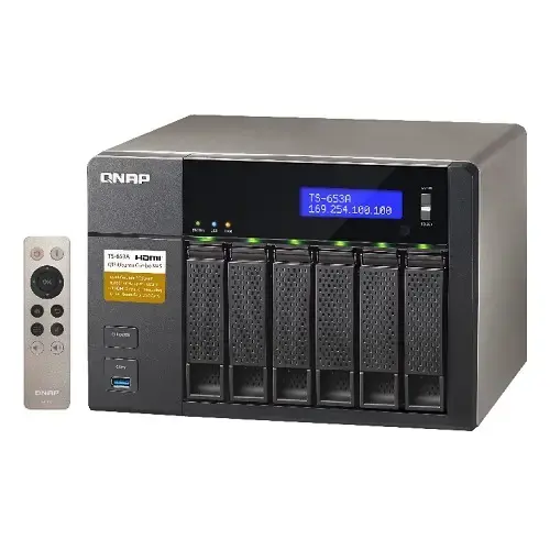 Qnap TS-653A6 Disk Yuvalı 4GB Ram Tower Nas Depolama Ünitesi