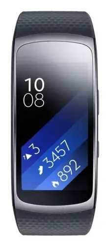 Samsung Galaxy Gear Fit2 SM-R360 (Large) Siyah Akıllı Bileklik - Distribütör Garantili