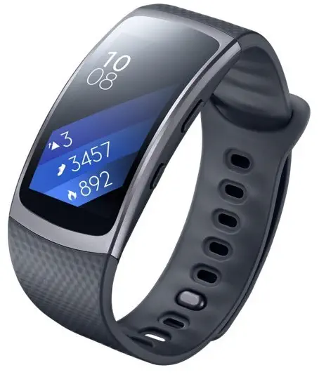 Samsung Galaxy Gear Fit2 SM-R360 (Large) Siyah Akıllı Bileklik - Distribütör Garantili