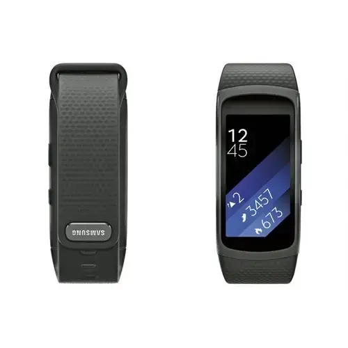 Samsung Galaxy Gear Fit2 SM-R360 (Small) Siyah Akıllı Bileklik (Distribütör Garantili)