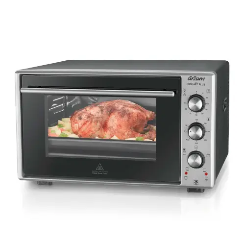 Arzum AR293 Cookart Plus Midi Fırın Inox