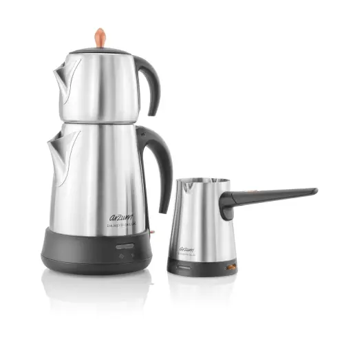 Arzum AR3007 Ehlikeyf Delux Çay Ve Kahve Robotu Seti