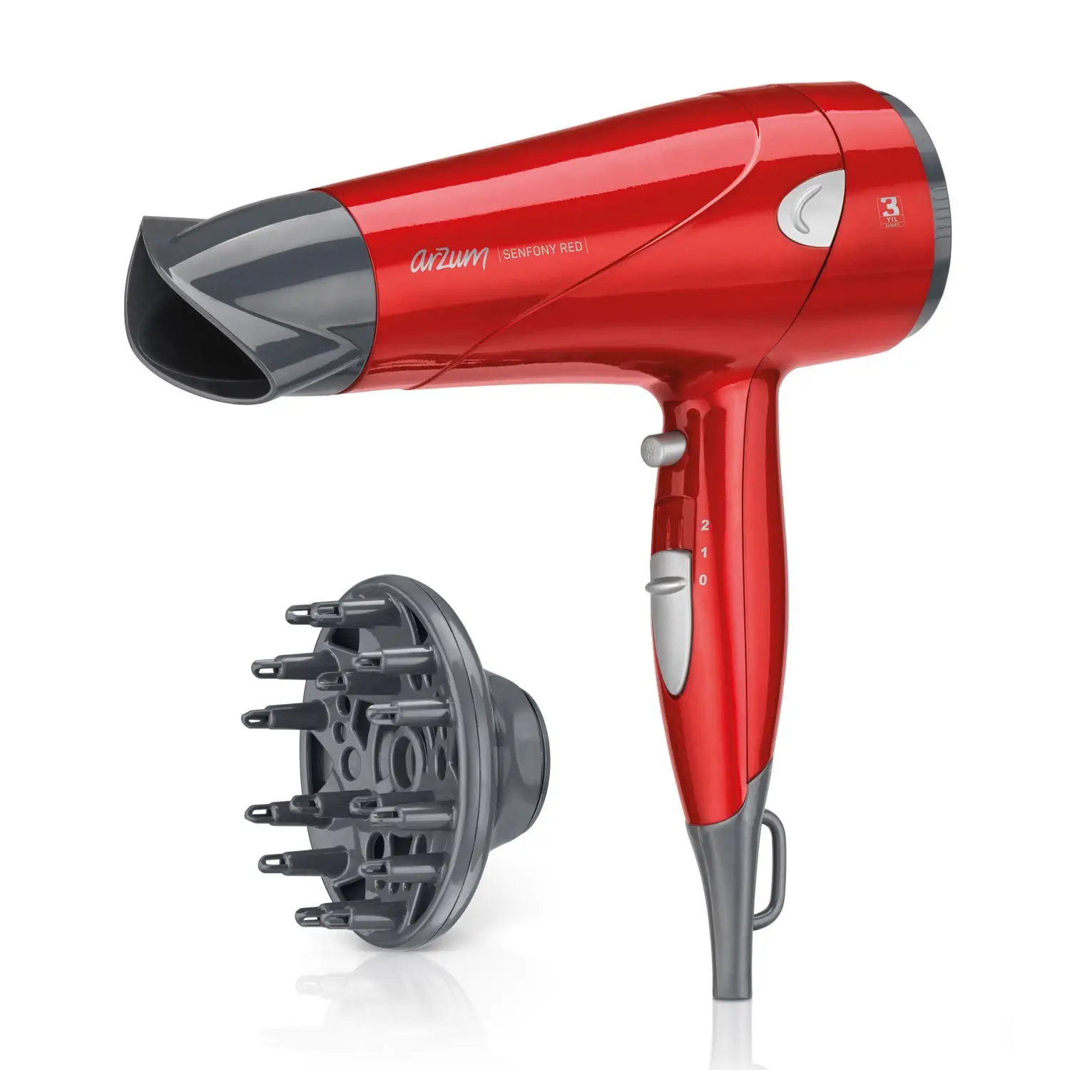 Arzum AR5013 Senfony Red 2000W Saç Kurutma Makinesi