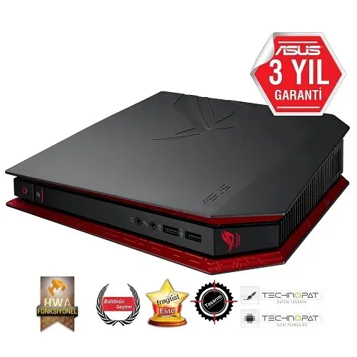 Asus ROG GR8-R077M Intel Core i7-4510U 2.00GHz 8GB 1TB 2GB GTX750Ti HDMI/DP Wifi BT FreeDOS Mini Masaüstü Bilgisayar