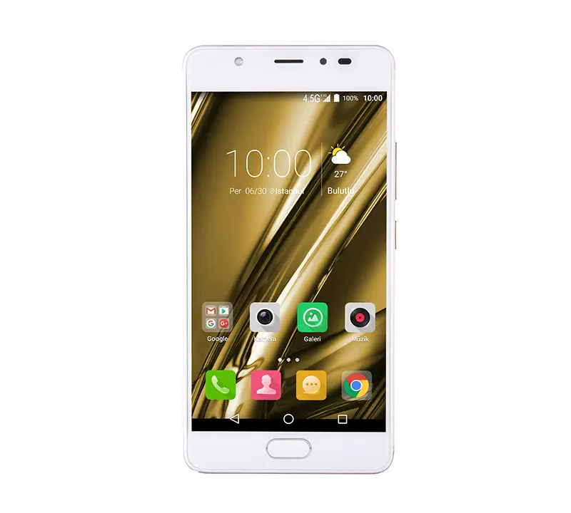 Casper Via P1 32GB Dual Sim Gold Cep Telefonu (Distribütör Garantili)