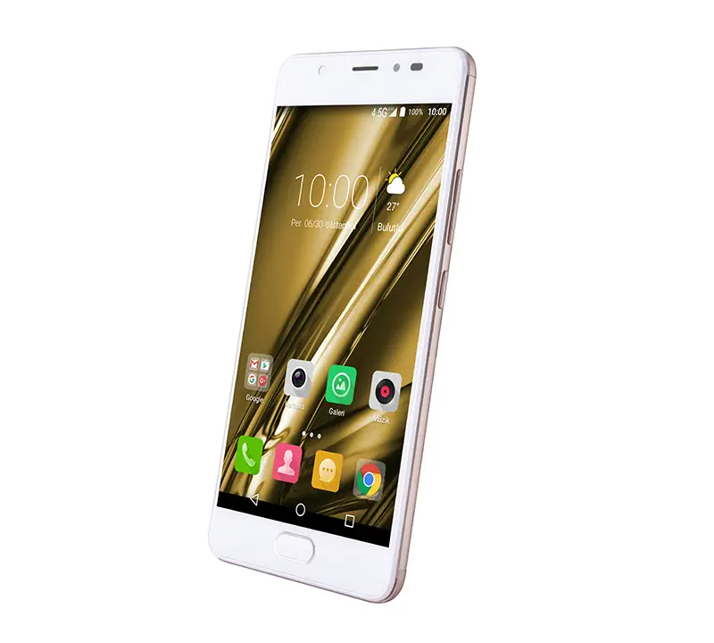 Casper Via P1 32GB Dual Sim Gold Cep Telefonu (Distribütör Garantili)