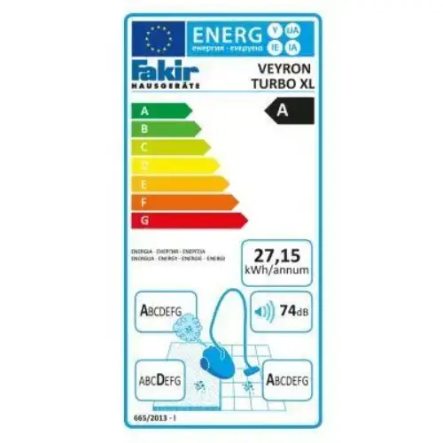 Fakir Veyron Turbo XL Rose 750 W Toz Torbasız Süpürge