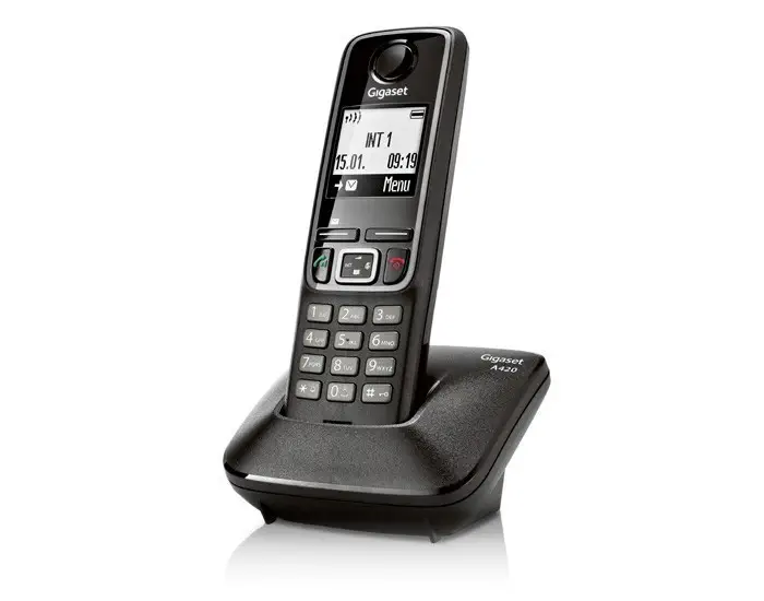 Gigaset A420 Siyah Dect Telefon
