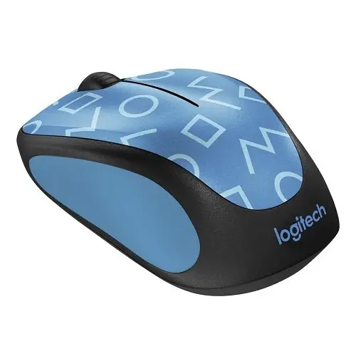 Logitech M238 Geo Blue Nano USB Mouse (910-004782)
