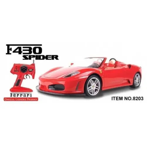 MJX 1:10 Ferrari F430 Spider Şarjlı Kumandalı Oyuncak Araba