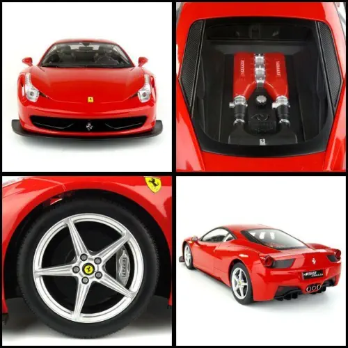 MJX 1:10 Ferrari F458 Şarjlı Kumandalı Oyuncak Araba