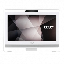 MSI PRO 20ET 4BW-045XEU Intel Celeron N3160 1.60GHz/2.24GHz 4GB 1TB 19.5" HD+ Dokunmaktik FreeDOS Beyaz All In One PC