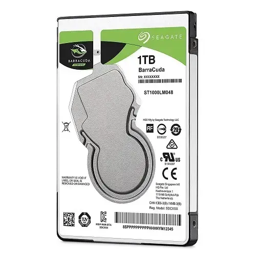 Seagate Barracuda ST1000LM048 2.5″ 1TB 5400Rpm 128MB 140MB/s SATA3 Hard Disk