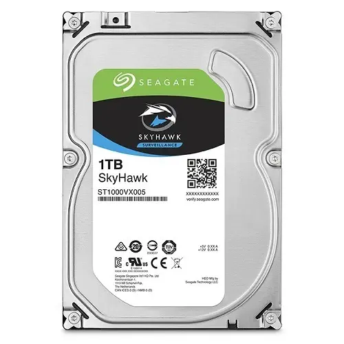 Seagate Skyhawk ST1000VX005 3.5″ 1TB 5900Rpm 64MB Önbellek SATA3 180Mb/s Hard Disk