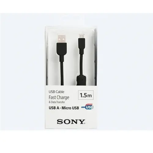 Sony Micro USB Şarj ve Transfer Kablosu CP-AB150 Siyah