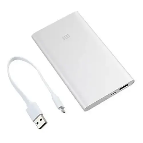 Xiaomi Mi 5000 mAh Silver Powerbank