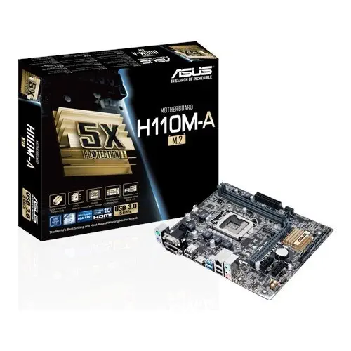 Asus H110M-A/M.2 Intel H110 Soket 1151 DDR4 2400MHz mATX Anakart