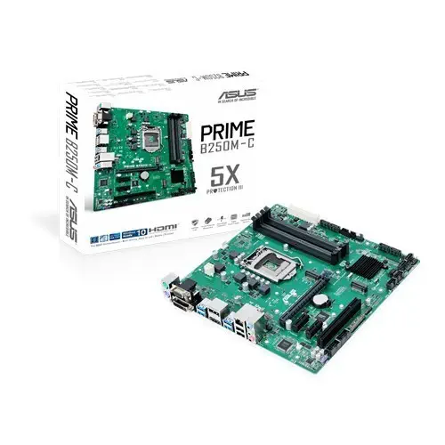 Asus PRIME B250M-C Intel B250 Soket 1151 DDR4 2400MHz uATX Anakart