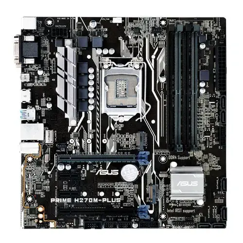 Asus Prime H270M-Plus Intel H270 Soket 1151 DDR4 2400MHz mATX Gaming(Oyuncu) Anakart