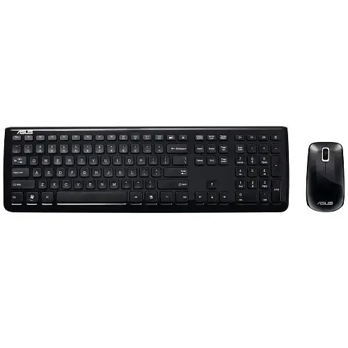 Asus W3000 Kablosuz Siyah Klavye Mouse Set
