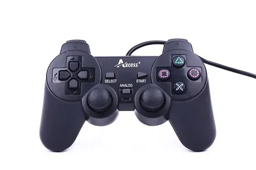 Axcess BM-2131 PC Usb Dual Shock Analog Game Pad 1.5m Kablo Joystik Siyah