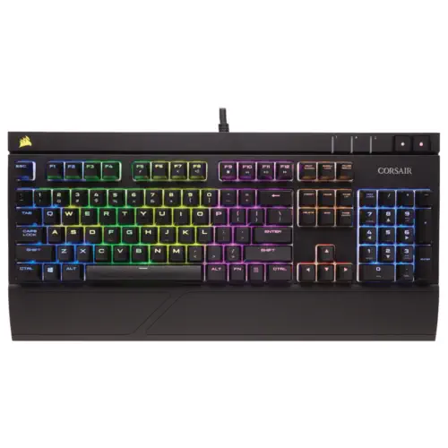 Corsair Gaming Strafe RGB LED Cherry MX Silent Mekanik Gaming (Oyuncu) Klavye CH-9000121-EU