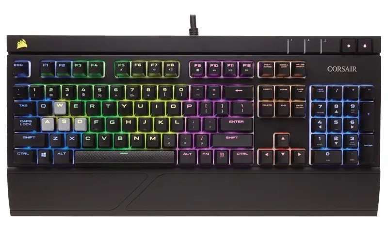 Corsair Gaming Strafe RGB LED Cherry MX Kırmızı Mekanik Gaming (Oyuncu) Klavye CH-9000227-TR