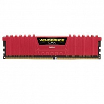 Corsair Vengeance LPX CMK16GX4M2A2400C16R 16GB (2x8GB) DDR4 DRAM 2400MHz C16 Kırmızı Gaming (Oyuncu) Ram