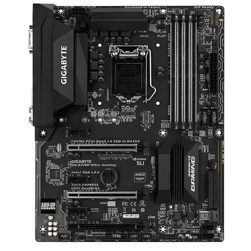 Gigabyte  GA-Z270X-Ultra Gaming Intel Z270 Ekspress Soket 1151 DDR4 3866MHz(O.C.) ATX Gaming Anakart