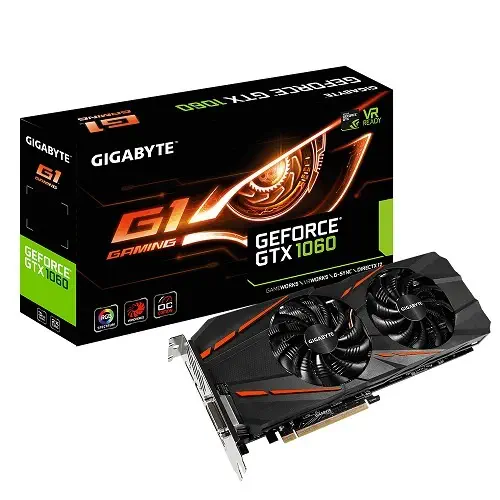 Gigabyte GV-N1060G1 Gaming-3GD GeForce GTX 1060 3GB GDDR5 192Bit DX12 Gaming Ekran Kartı