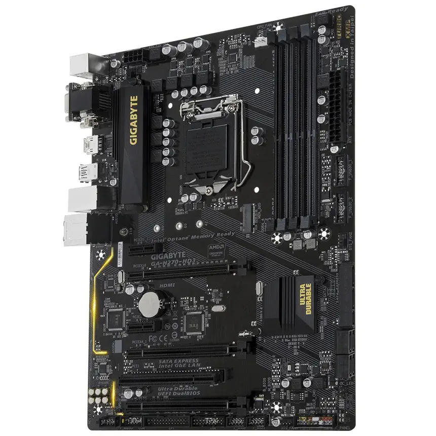 Gigabyte GA-H270-HD3 Intel H270 Soket 1151 DDR4 2400MHz ATX Anakart