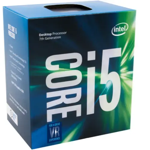 Intel Core i5-7500 3.40GHz 6MB Soket 1151 İşlemci (Fanlı)