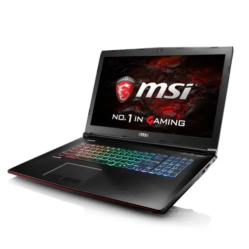 MSI GE72 7RD(Apache)-065XTR Intel Core i7-7700HQ 2.80GHz 16GB DDR4 256GB SSD + 1TB 7200Rpm 4GB GTX1050 17.3″ Full HD FreeDOS Gaming Notebook