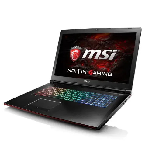MSI GE72 7RE(Apache Pro)-235XTR i7-7700HQ 2.80GHz 32GB DDR4 128GB SSD + 1TB 7200Rpm 4GB GTX1050 Ti 17.3″ Full HD FreeDOS Gaming (Oyuncu) Notebook