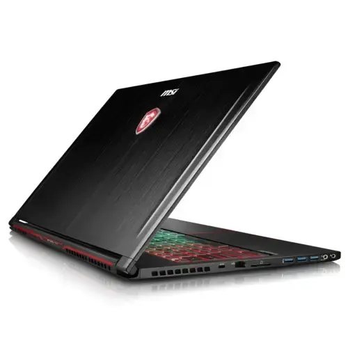 MSI GS63VR 7RF(Stealth Pro)-267XTR i7-7700HQ Max.3.80GHz 16GB DDR4 128GB SSD + 1TB 7200Rpm 6GB GTX 1060 15.6″ Full HD FreeDOS Gaming Notebook