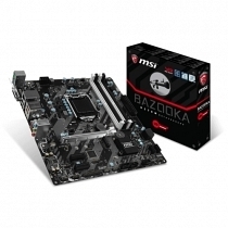 MSI H270M Bazooka Intel H270 Soket LGA1151 DDR4 2400MHz Sata 3 M.2 USB 3.1 mATX Gaming (Oyuncu) Anakart