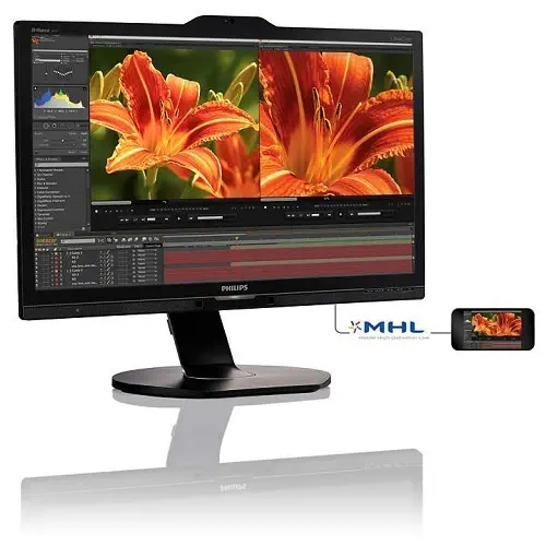 Philips 241P6VPJKEB/00 23.8″ 5ms 4K UHD (HDMI+Display+DVI+Analog) IPS Monitör