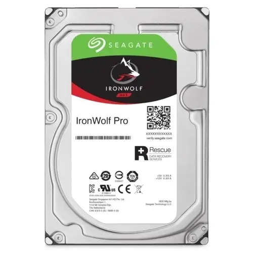 Seagate IronWolf Pro ST4000NE0025 3.5″ 4TB 7200RPM SATA 3.0 128MB RV Sensör 7/24 Nas Disk