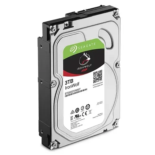 Seagate IronWolf ST3000VN007 3.5″ 3TB 5900Rpm SATA 6Gb/sn 64MB Önbellek 180MB/s Nas Disk