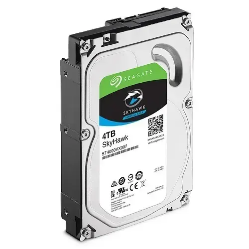 Seagate SkyHawk ST4000VX007 3.5″ 4TB 5900Rpm 64MB Önbellek RV Sensör 190MB/s Hard Disk