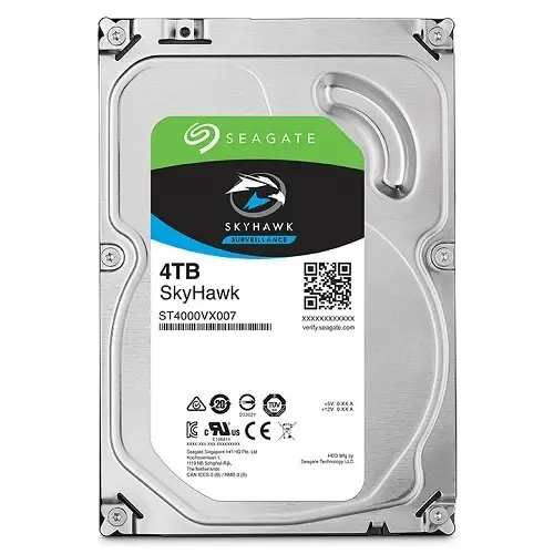 Seagate SkyHawk ST4000VX007 3.5″ 4TB 5900Rpm 64MB Önbellek RV Sensör 190MB/s Hard Disk