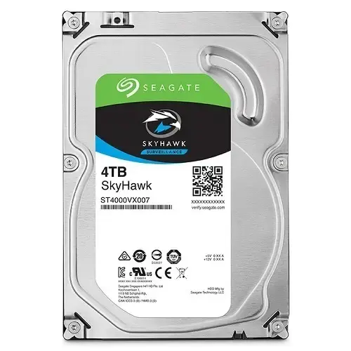 Seagate SkyHawk ST4000VX007 3.5″ 4TB 5900Rpm 64MB Önbellek RV Sensör 190MB/s Hard Disk