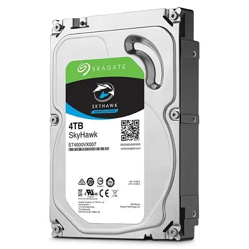 Seagate SkyHawk ST4000VX007 3.5″ 4TB 5900Rpm 64MB Önbellek RV Sensör 190MB/s Hard Disk