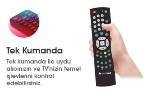 Supermax Mini SM Jumbo Full HD Dijital Uydu Alıcısı